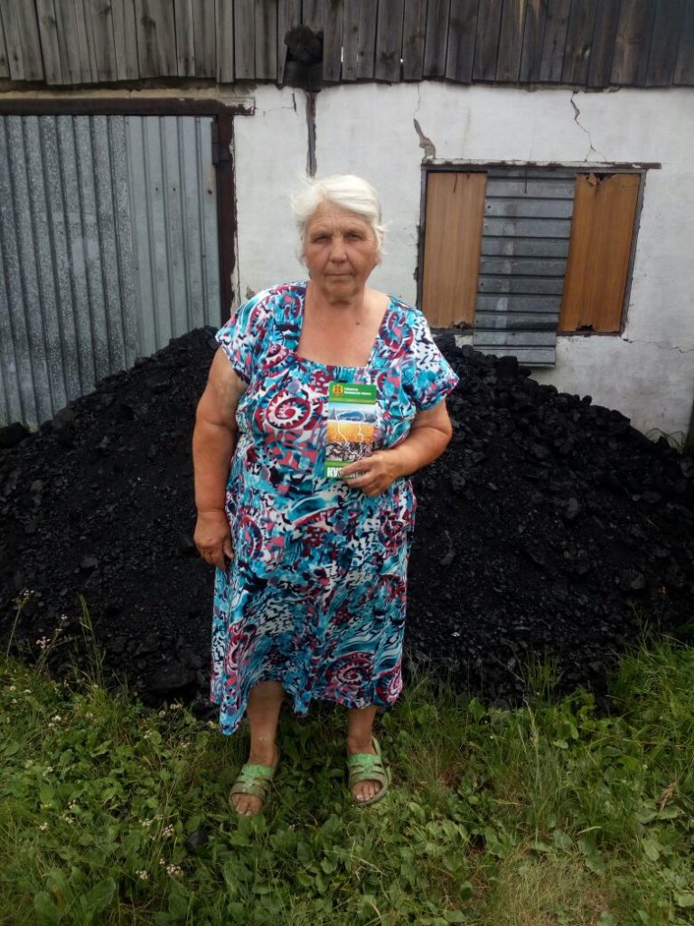 Пенсионерка с. Калинкино Лукьянова Нина Васильевна